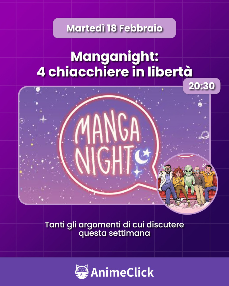 AnimeClick su Twitch: programma dal 17 al 23 febbraio